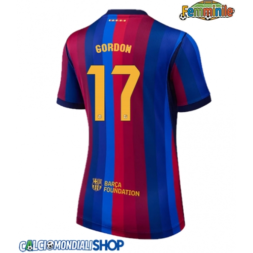 Maglie da calcio Barcelona Anthony Gordon #17 Prima Maglia Femminile 2026-27 Manica Corta